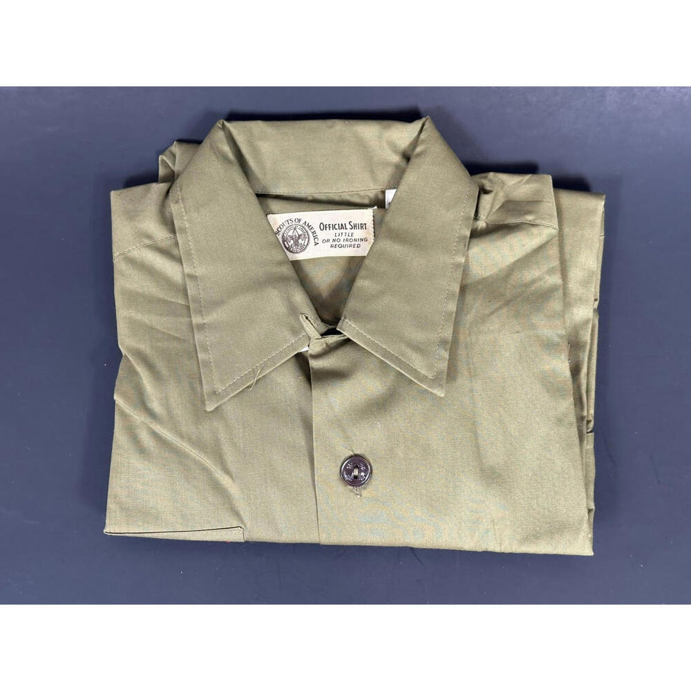 NOS New Vintage 50s 60s BSA Boy Scouts Of America Official Shirt Uniform Small‎